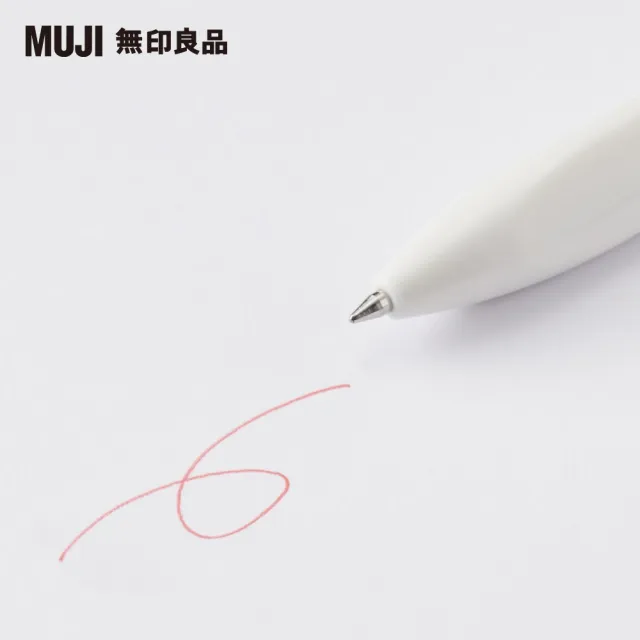 【MUJI 無印良品】三角2色原子筆/附自動筆/黑、紅0.7mm；自動筆0.5mm