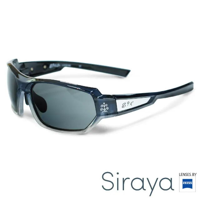 【Siraya】『時尚運動』運動太陽眼鏡 膠框 寬幅 德國蔡司 KAZAL 鏡框