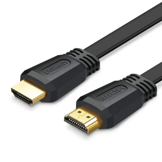 【綠聯】1.5M HDMI 2.0傳輸線 FLAT版 黑色