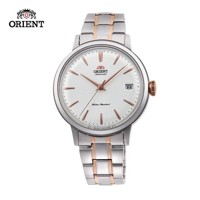 ORIENT 東方錶 ORIENT 東方錶 DATEⅡ系列 機械錶 鋼帶款 玫瑰金色 - 36.4mm(RA-AC0008S)