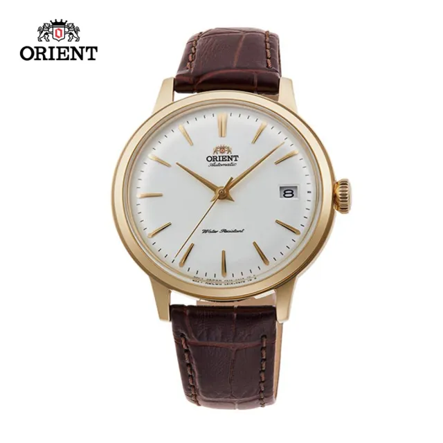 【ORIENT 東方錶】ORIENT 東方錶 DATEⅡ系列 機械錶 皮帶款 金色 - 36.4mm(RA-AC0011S)