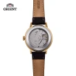 【ORIENT 東方錶】ORIENT 東方錶 DATEⅡ系列 機械錶 皮帶款 金色 - 36.4mm(RA-AC0011S)