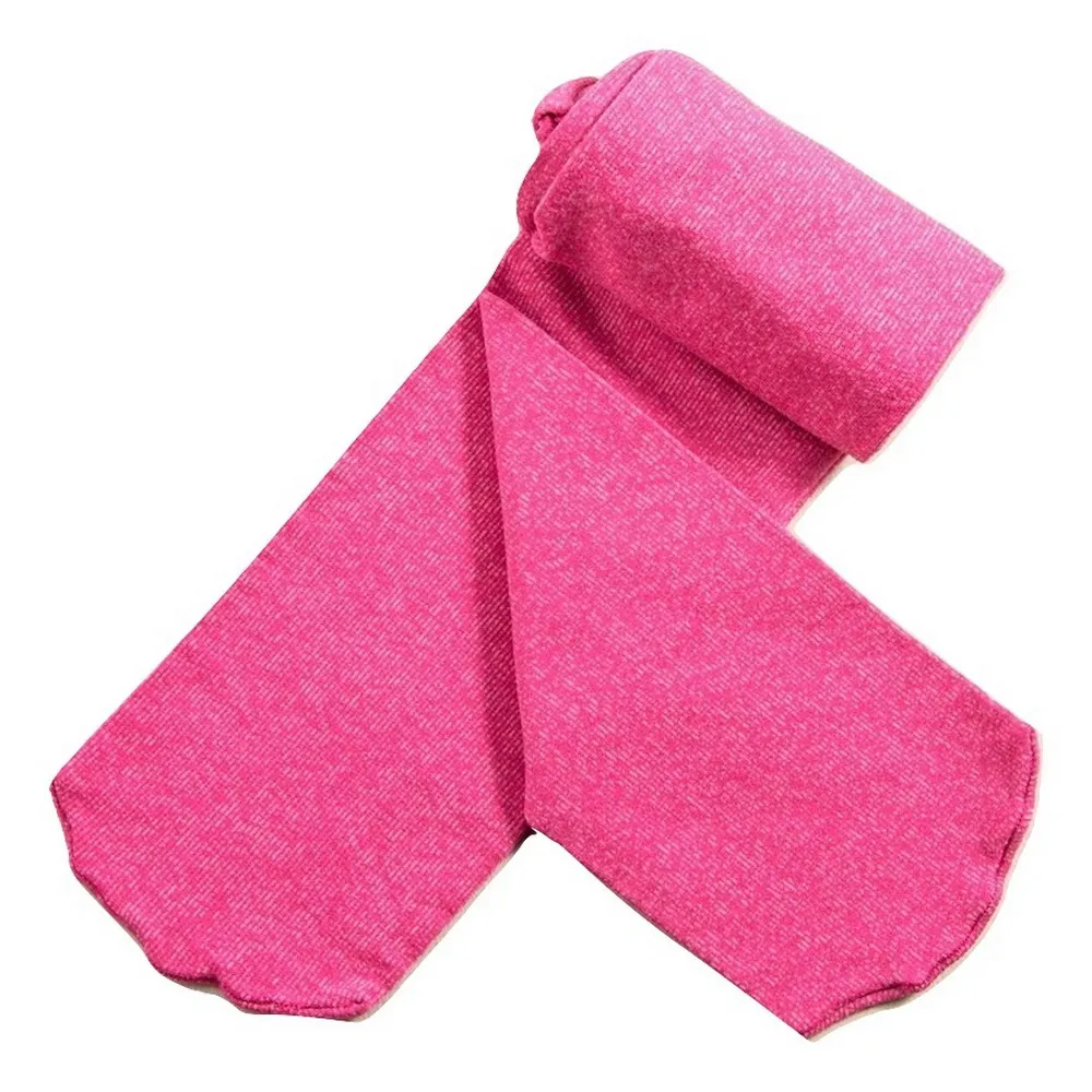 【公主童襪】90D草莓桃紅超細纖維花紗款兒童褲襪（0-12歲）- 3歲以下止滑