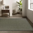 【Ambience】比利時Hampton 平織地毯#90010灰綠(133x195cm)