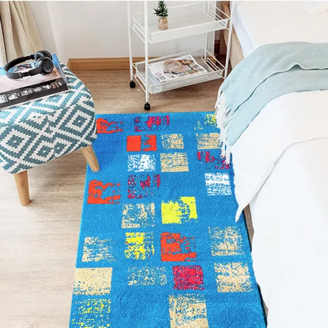 【山德力】ESPRIT系列-機織地毯-遊憩時光 80x150cm(床邊毯 廚房毯 普普風 臥室 客廳 書房 遊戲室 地毯)