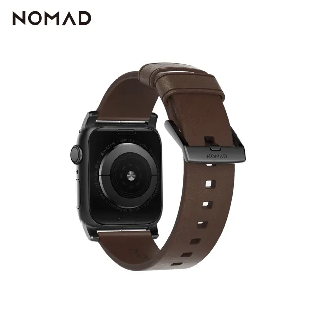 【美國NOMAD】38.40mmxHORWEEN Apple Watch專用皮革錶帶(Apple Watch 全系列適用)