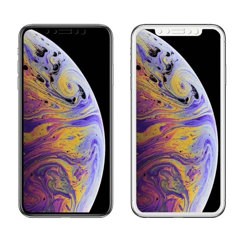 【YANG YI 揚邑】Apple iPhone 11 PRO MAX/XS MAX 滿版軟邊9H鋼化玻璃膜3D防爆保護貼