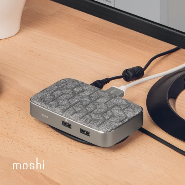 【moshi】Symbus Q -USB-C 多功能無線充電擴充基座