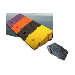 【海夫健康生活館】斜坡板專家 輕型模組式 可攜帶式斜坡磚 塑膠製斜坡墊(高16、19公分)