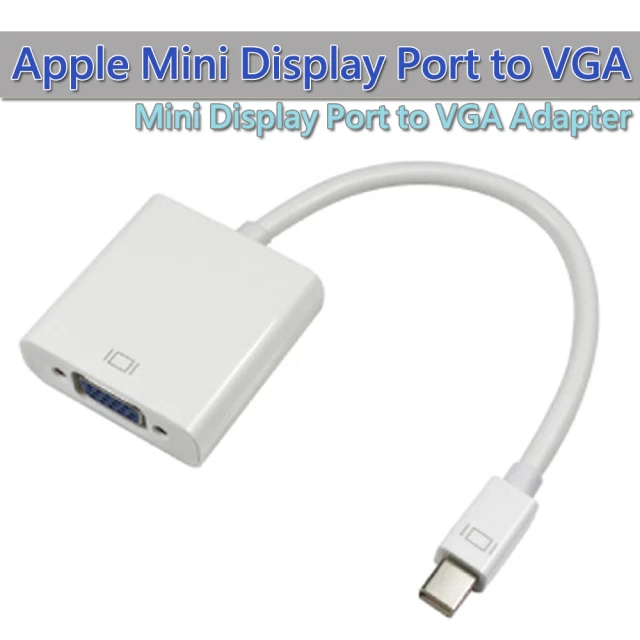 【LineQ】Apple Mini Display Port to VGA轉接線