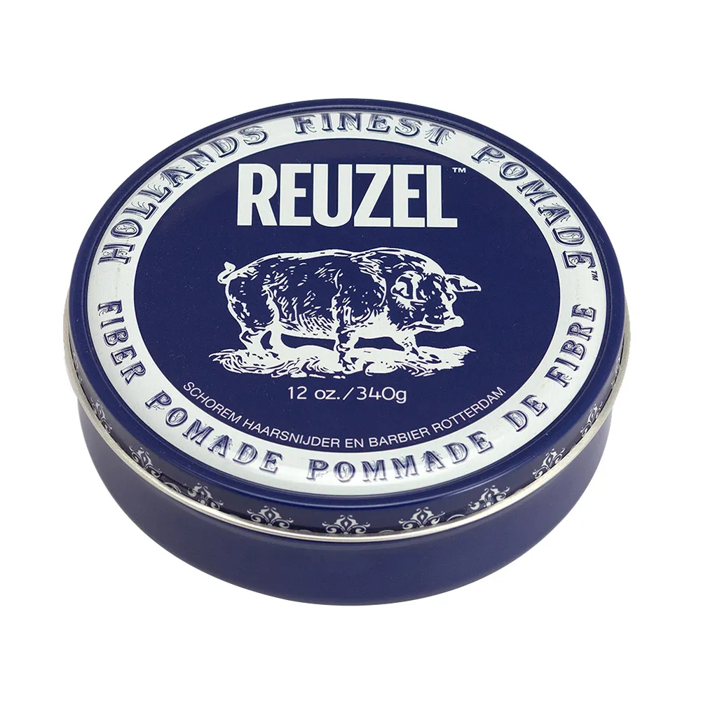 【REUZEL】深藍豬強力纖維級水性髮泥 340g