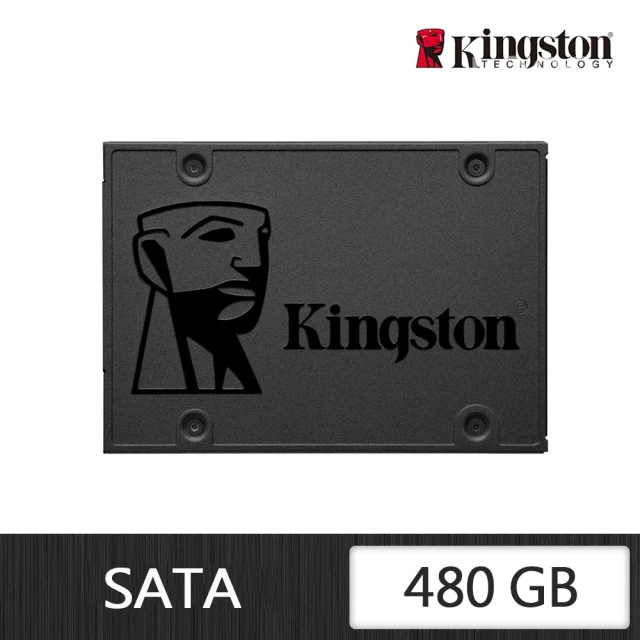 【Kingston 金士頓】A400 480GB SATA ssd固態硬碟 (SA400S37/480G) 讀 550M/寫 450M