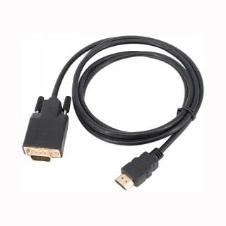 【LineQ】HDMI轉VGA 公對公 1.8米 螢幕影像轉接線