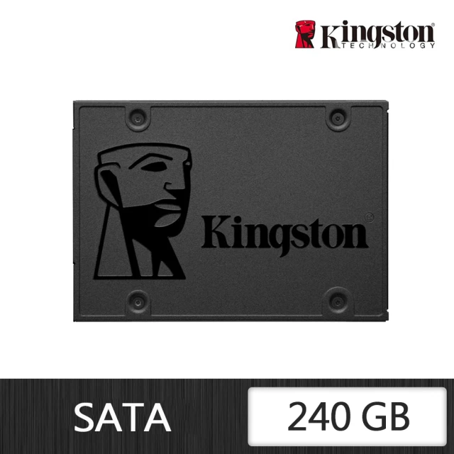 【Kingston 金士頓】A400 240GB SATA ssd固態硬碟 (SA400S37/240G) 讀 550M/寫 350M