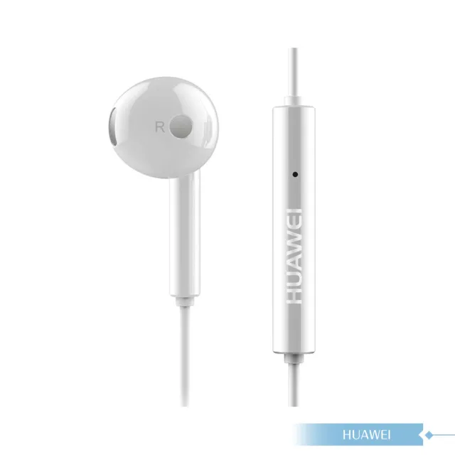 【HUAWEI 華為】原廠AM115 半入耳式耳機 3.5mm(盒裝拆售款)