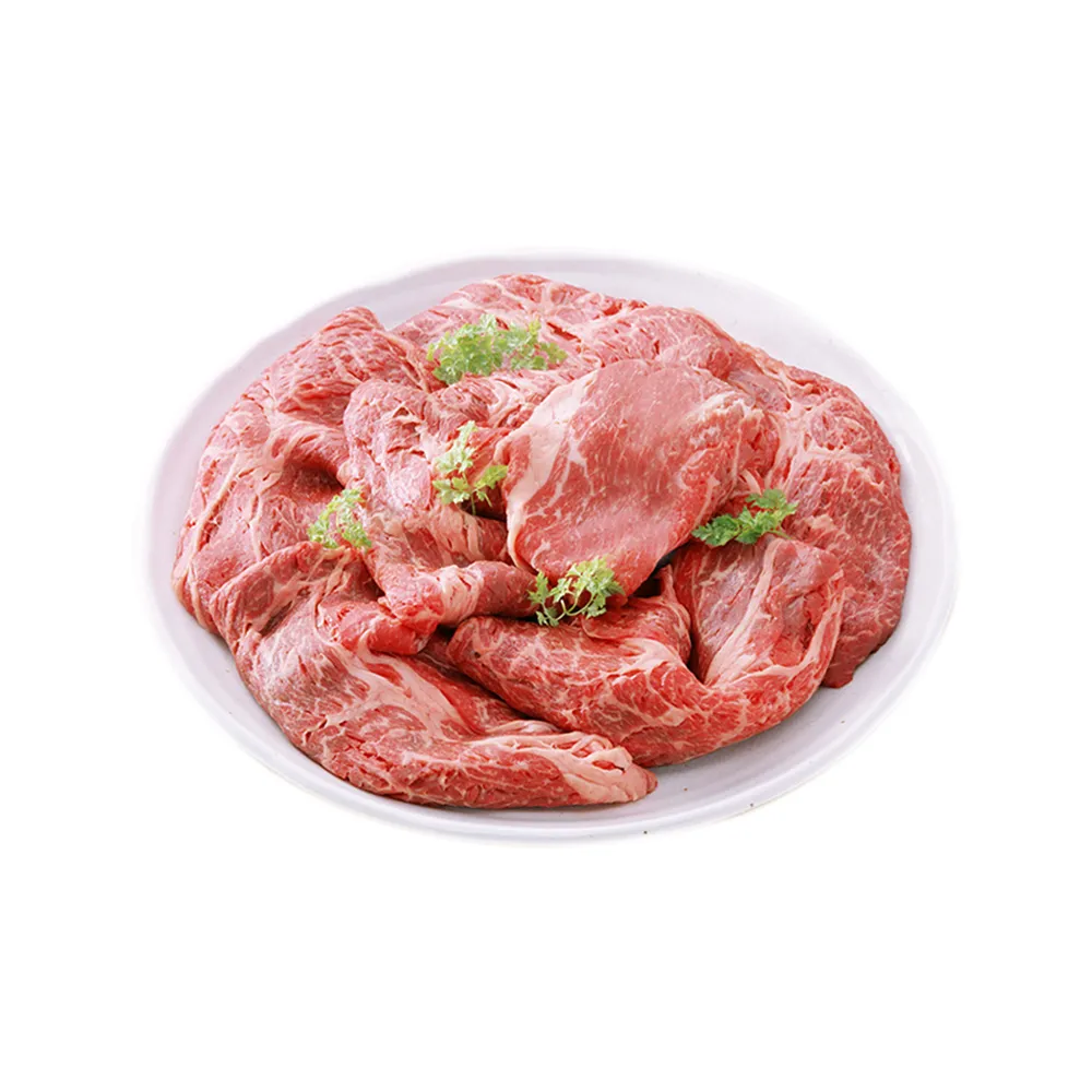 【享吃肉肉】美國藍帶特選嫩肩牛肉片9盒(250g±10%/包 中秋烤肉/燒烤)