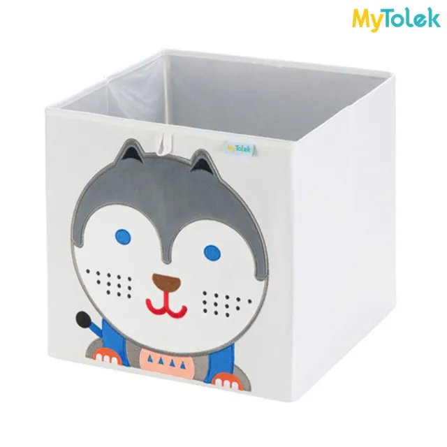 【MyTolek 童樂可】藏寶盒-哈寶寶(收納布箱)