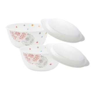 【CORELLE 康寧餐具】4件式麵碗組-403(7款花色任選)