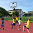 【BBALL】9002兒童透明PC籃球架/實心籃框/可調整高度/自由移動/適合6-12歲 /台灣製造(籃板/戶外運動/室內)