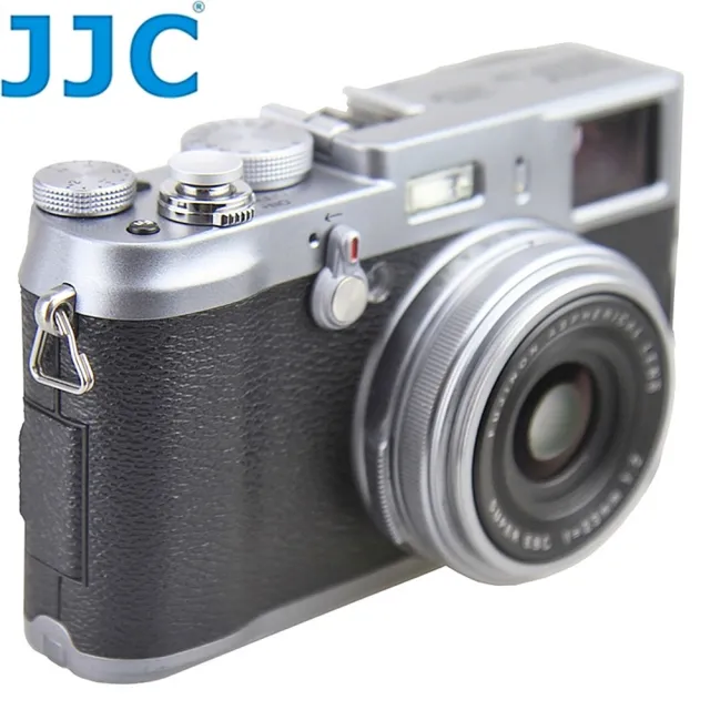 【JJC】金屬製相機11mm快門鈕 銀色 SRB-C11S(快門按鈕 機械快門線孔)