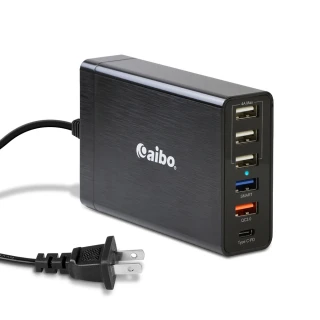 【aibo】P367 PD3.0+QC3.0+USB 68W急速閃充萬用充電器