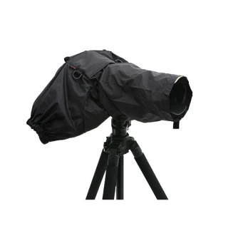 【MATIN】單眼相機雨衣單反雨衣M-7100附背帶環(雙袖防塵罩防風罩 雙層防霧網 杜邦TPU觀景窗插扣)