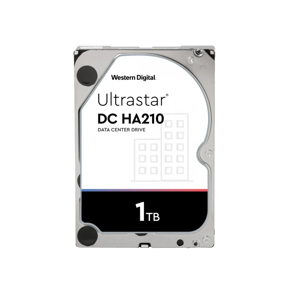 【WD 威騰】Ultrastar DC HA210 1TB 3.5吋 7200轉 128MB 企業級內接硬碟(HUS722T1TALA604)