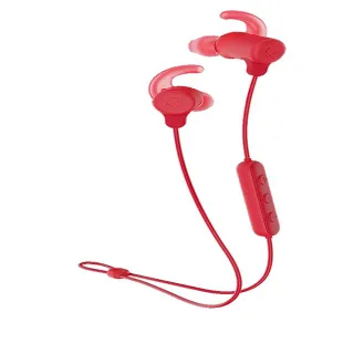 【Skullcandy 美國潮牌】JIB+ 吉寶 運動型藍芽耳機-紅色(147)