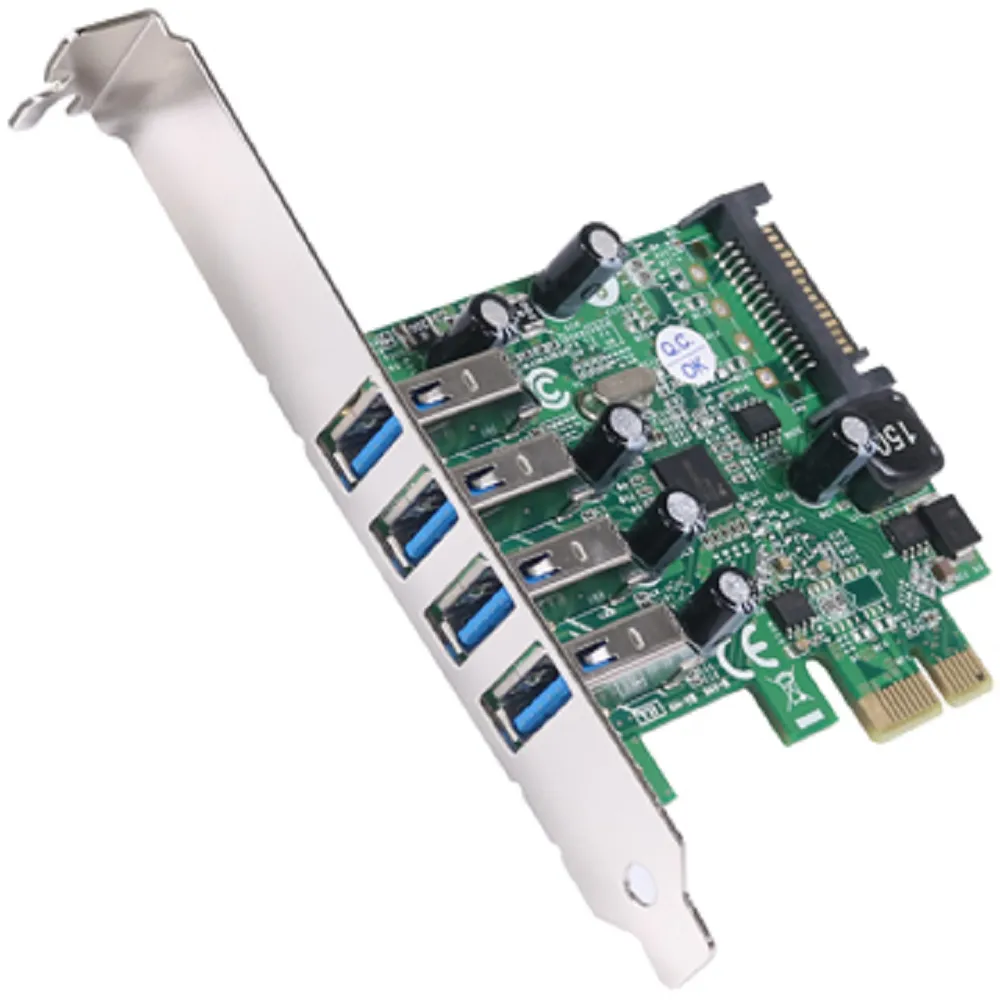 【伽利略】PCI-E USB 3.0 4 Port 擴充卡Renesas-NEC(PTU304N)