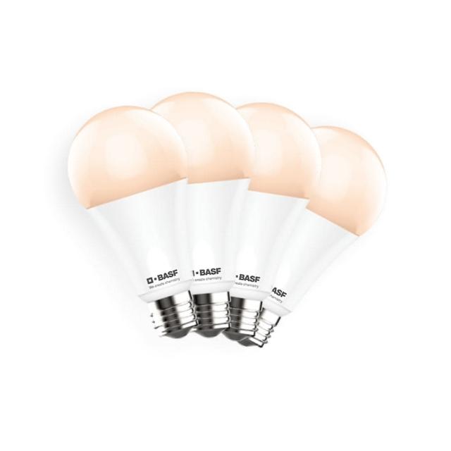 【臻光彩】LED燈泡8W 小橘美肌_燈泡色4入(Ra95 /德國巴斯夫專利技術)