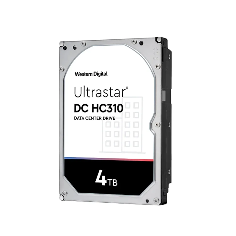 【WD 威騰】Ultrastar DC HC310 4TB 3.5吋 7200轉 256MB 企業級內接硬碟(HUS726T4TALA6L4)