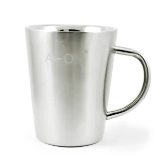 【三零四嚴選】#304不鏽鋼簡約美式咖啡杯 1入(不含蓋/400cc/個)