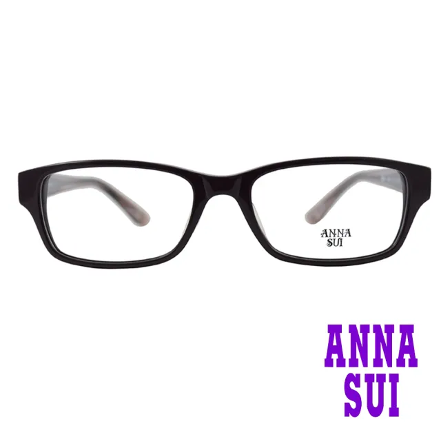 【ANNA SUI 安娜蘇】日系波西尼亞玫瑰造型光學眼鏡-紫(AS589-771)