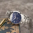 【ALBA】雅柏 城市情人太陽能時尚手錶-藍x銀/39mm(AS32-X018B  AX3003X1)