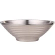 【PUSH!】餐具用品304不鏽鋼飯碗湯碗泡面碗防燙拉麵碗小號碗(24CM E128-1)