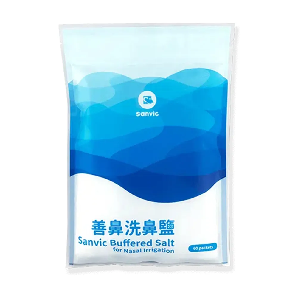 【善鼻】洗鼻鹽6袋(共360小包 每小包4.5g 每小包適用500ml溫水 洗鼻器專用)