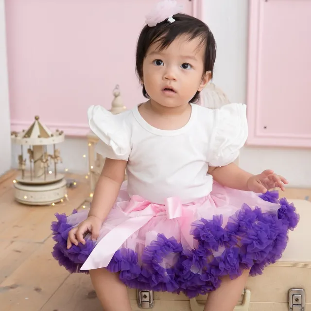 【日安朵朵】女嬰兒童雪紡蓬蓬裙 - 葛麗特(寶寶女童澎裙禮服)