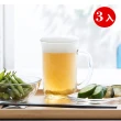 【WUZ 屋子】ADERIA 日本手仿陶啤酒杯3入組(310ml)