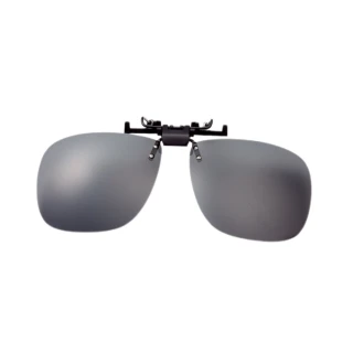 【Z-POLS】POLARIZED偏光夾片 度數眼鏡框直接夾立即升級偏光太陽眼鏡(外銷精品 夾式可掀抗UV400偏光鏡)