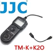 【JJC】富士Fujifilm副廠定時快門線遙控器TM-K+K2O(相容原廠RR-80A快門線 適HS50EXR)