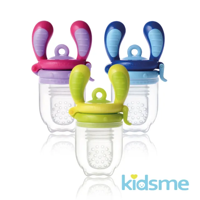 【kidsme】咬咬樂輔食器-M號(4個月以上寶寶適用)
