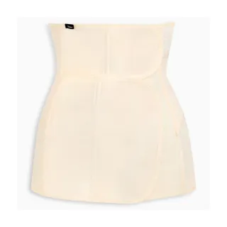 【Gennies 奇妮】窈窕美身帶-黃(束腹帶 收腹帶 美體帶 二段調整 加高設計 俐落體態)