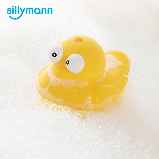 【韓國sillymann】100%鉑金矽膠洗澡玩具-1入(鉑金矽膠可進沸水、蒸氣紫外線消毒鍋消毒)