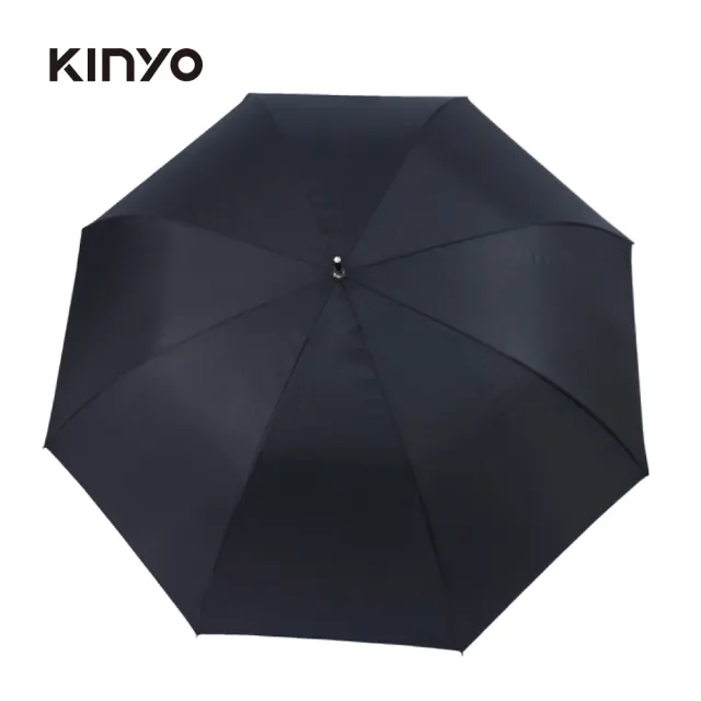 【KINYO】27吋UV超潑水加大自動傘(KU-8060)