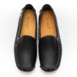 【G.Ms.】MIT系列-側縫線造型純手工牛皮休閒鞋(黑色)
