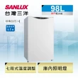 【SANLUX 台灣三洋】98公升ㄧ級能效單門冰箱(SR-C98A1)