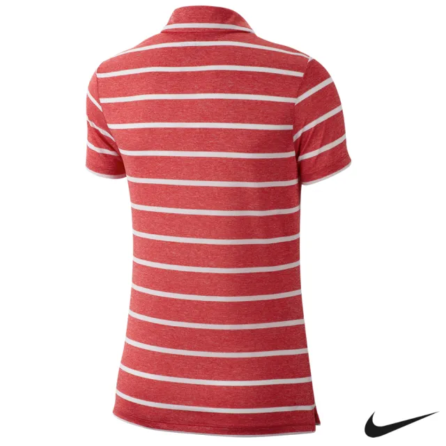 【NIKE 耐吉】Nike Dri-FIT Polo 女子高爾夫Polo/高爾夫球衫 紅 AJ5232-657