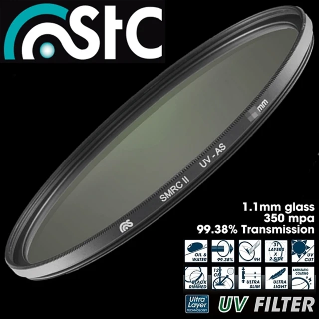 【STC】多層膜防刮防污Ultra Layer UV Filter 58mm保護鏡(超薄框MC-UV濾鏡 台灣製造)