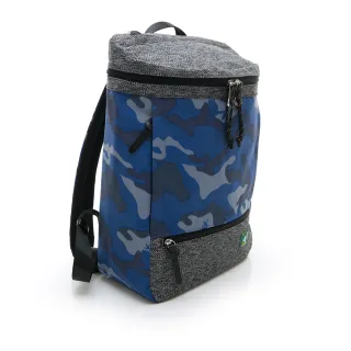 【tripose】微旅系列 岩紋x尼龍混紡後背包(迷彩藍)