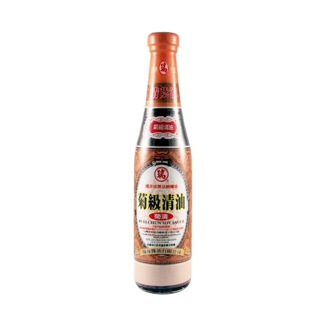 【瑞春醬油】菊級清油(420ml/瓶)